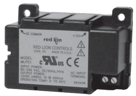 Red Lion Micro-Line Power Supply, Model MLPS1/MLPS2